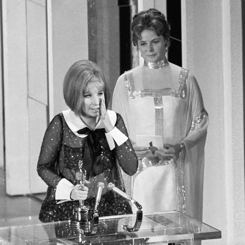 L’Oscar condiviso del 1968: Katharine Hepburn e Barbra Streisand